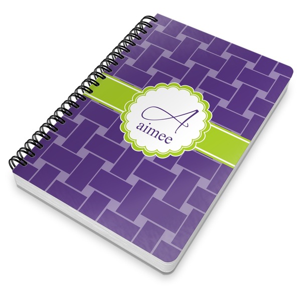 Waffle Weave Spiral Journal 7 x 10 - Main