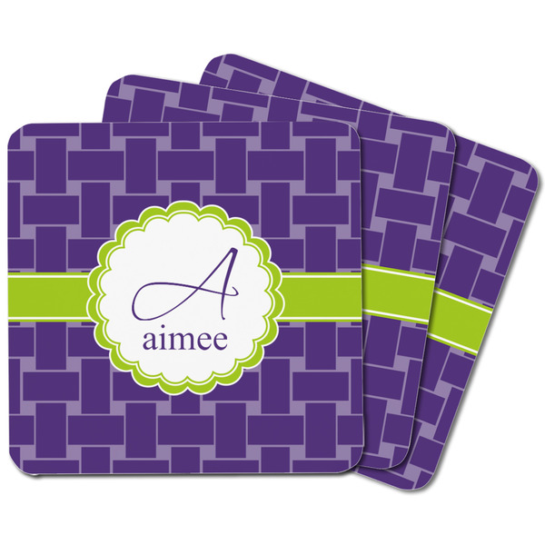 Waffle Weave Square Fridge Magnet - MAIN