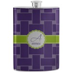 Waffle Weave Stainless Steel Flask (Personalized)