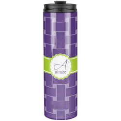 Waffle Weave Stainless Steel Skinny Tumbler - 20 oz (Personalized)