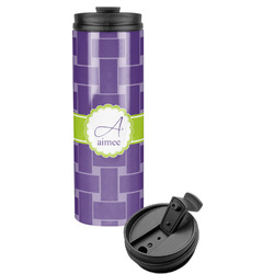 Waffle Weave Stainless Steel Skinny Tumbler (Personalized)