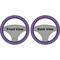 Waffle Weave Steering Wheel Cover- Front and Back