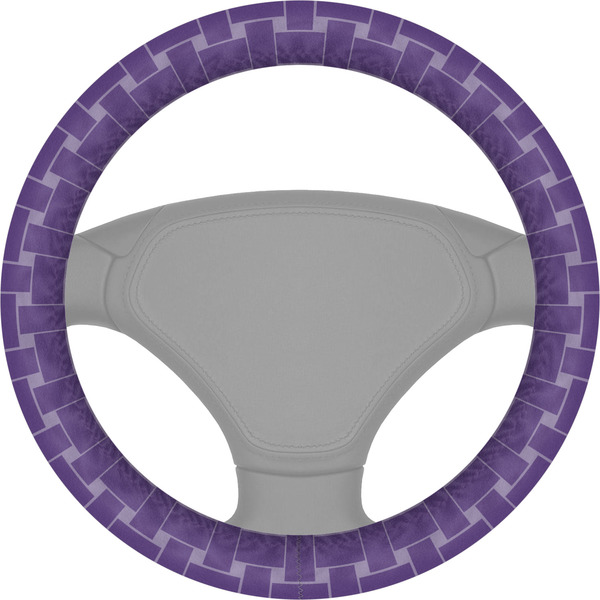 Custom Waffle Weave Steering Wheel Cover