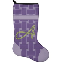 Waffle Weave Holiday Stocking - Single-Sided - Neoprene (Personalized)