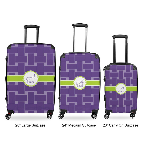 Waffle Weave Suitcase Set 1 - APPROVAL