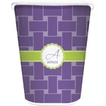 Waffle Weave Waste Basket (Personalized)