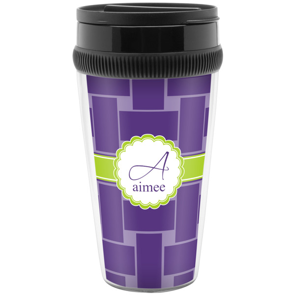 Custom Waffle Weave Acrylic Travel Mug without Handle (Personalized)