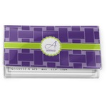 Waffle Weave Vinyl Checkbook Cover (Personalized)