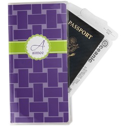 Waffle Weave Travel Document Holder