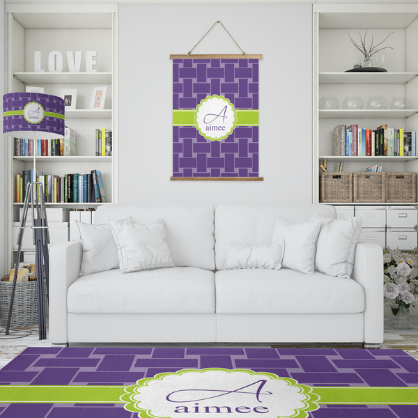 Waffle Weave Wall Hanging Tapestry - Portrait - IN CONTEXT