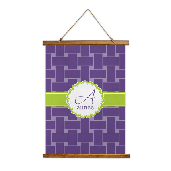 Custom Waffle Weave Wall Hanging Tapestry - Tall (Personalized)