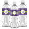 Waffle Weave Water Bottle Labels - Front View
