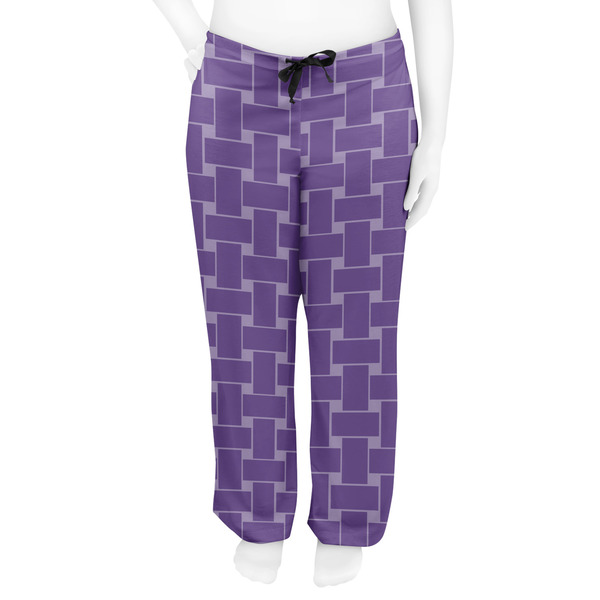 Waffle Weave Women's Pj on model - Front