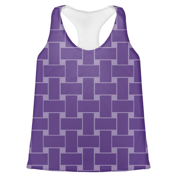 Custom Waffle Weave Womens Racerback Tank Top - 2X Large