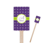 Waffle Weave Rectangle Wooden Stir Sticks (Personalized)