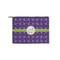 Waffle Weave Zipper Pouch Small (Front)