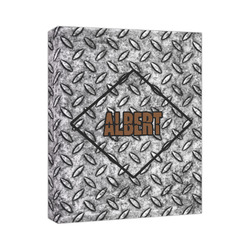 Diamond Plate Canvas Print (Personalized)