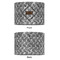 Diamond Plate 12" Drum Lampshade - APPROVAL (Fabric)