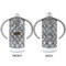 Diamond Plate 12 oz Stainless Steel Sippy Cups - APPROVAL
