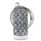 Diamond Plate 12 oz Stainless Steel Sippy Cups - FULL (back angle)