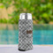 Diamond Plate Can Cooler - Tall 12oz - In Context