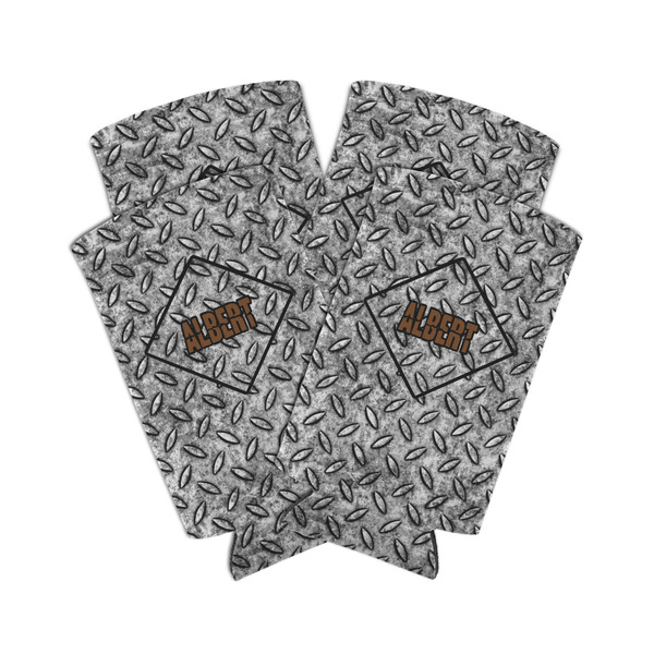 Diamond Plate 12oz Tall Can Sleeve - Set of 4 - MAIN