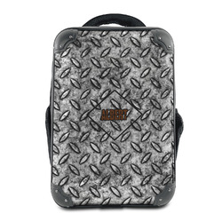 Diamond Plate 15" Hard Shell Backpack (Personalized)