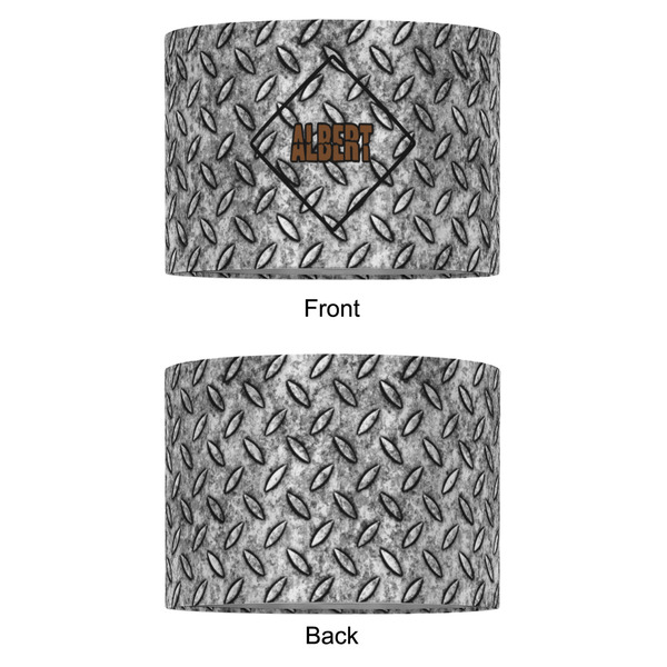 Diamond Plate 16" Drum Lampshade - APPROVAL (Fabric)