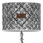 Diamond Plate Drum Lamp Shade (Personalized)