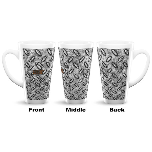 Diamond Plate 16 Oz Latte Mug - Approval