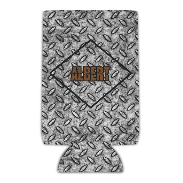 Custom Diamond Plate Can Cooler (Personalized)