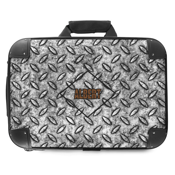 Custom Diamond Plate Hard Shell Briefcase - 18" (Personalized)