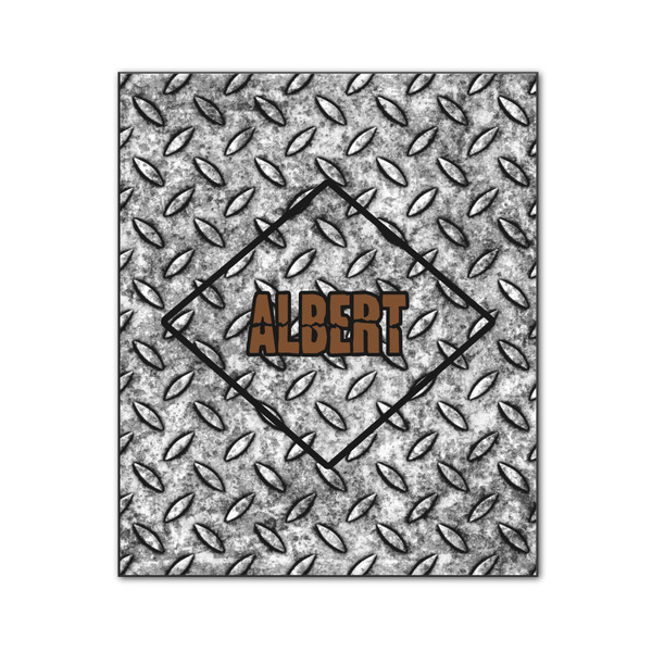 Diamond Plate 20x24 Wood Print - Front View