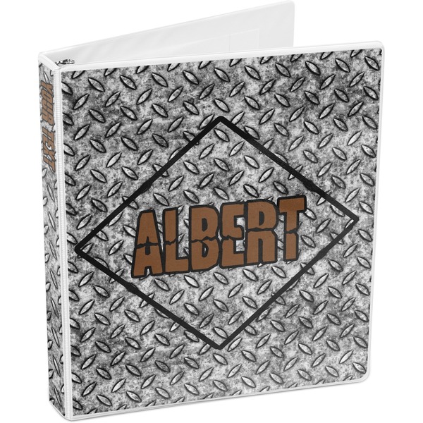 Diamond Plate 3-Ring Binder 3/4 - Main