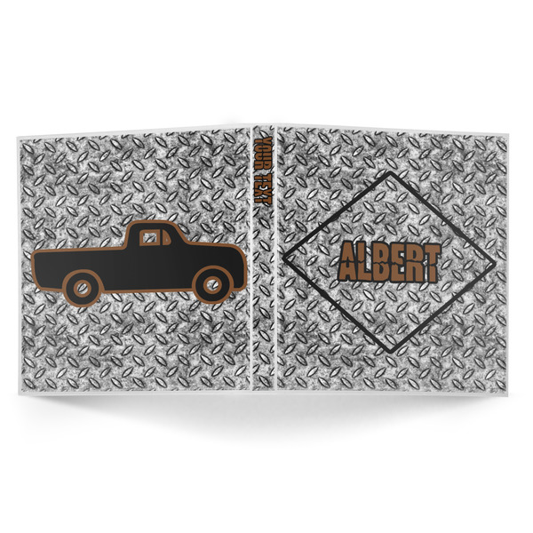 Diamond Plate 3-Ring Binder Approval- 1in