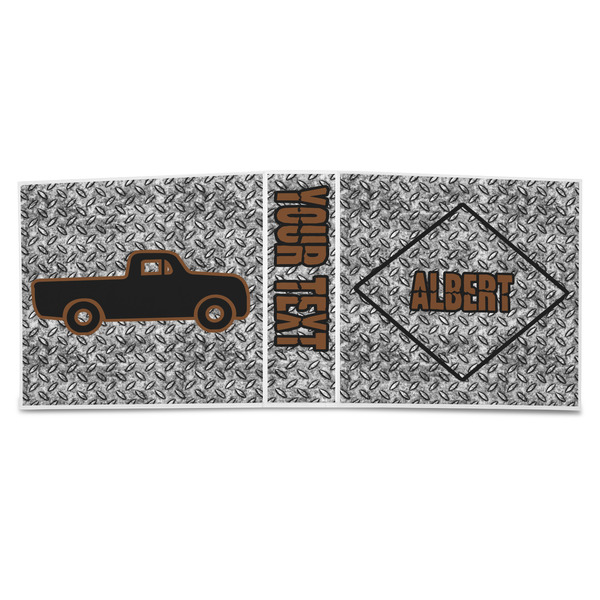 Diamond Plate 3-Ring Binder Approval- 3in