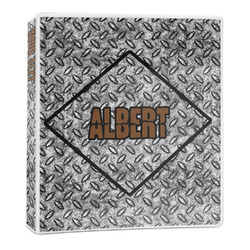 Diamond Plate 3-Ring Binder - 1 inch (Personalized)