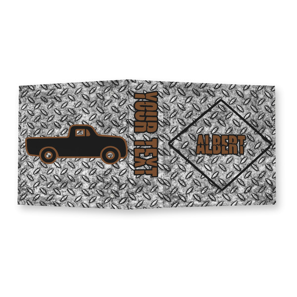 Diamond Plate 3 Ring Binders - Full Wrap - 2" - OPEN OUTSIDE