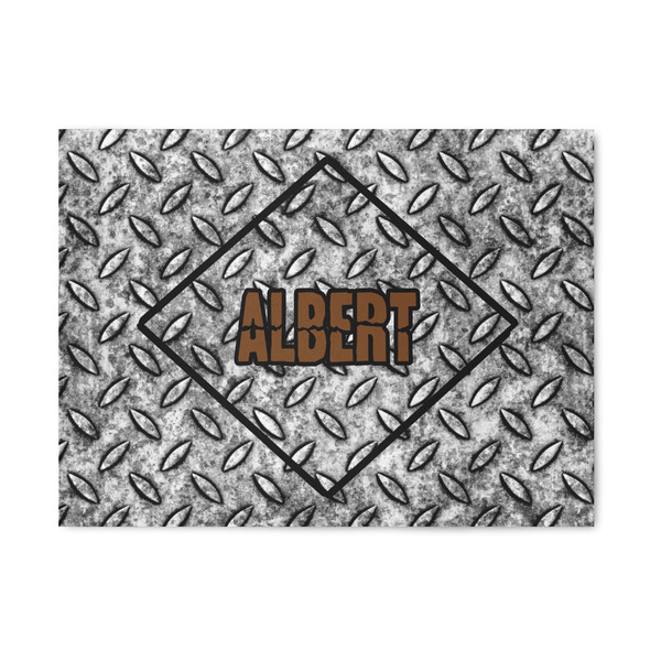 Custom Diamond Plate Area Rug (Personalized)