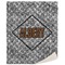 Diamond Plate Sherpa Throw Blanket - 60"x80" (Personalized)