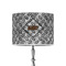 Diamond Plate 8" Drum Lamp Shade - Poly-film (Personalized)