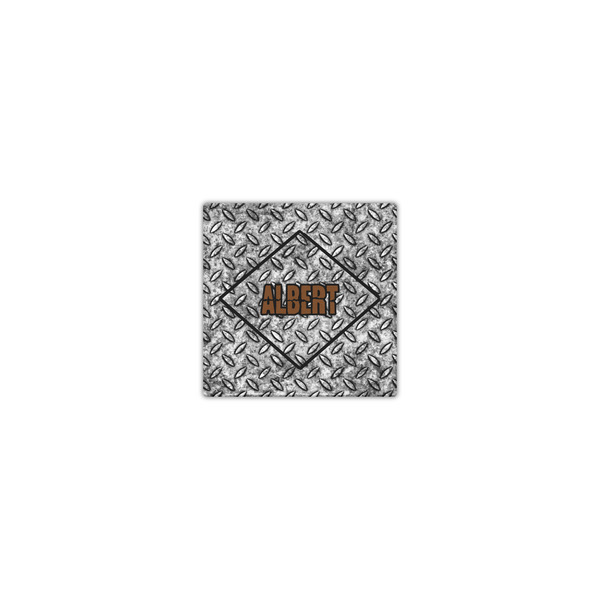 Diamond Plate 8x8 - Canvas Print - Front View