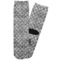 Diamond Plate Adult Crew Socks - Single Pair - Front and Back