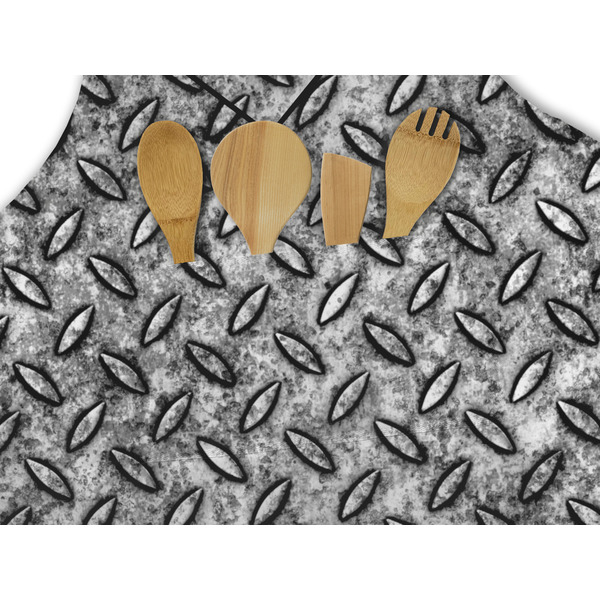 Diamond Plate Apron - Pocket Detail with Props