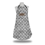 Diamond Plate Apron w/ Name or Text