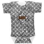 Diamond Plate Baby Bodysuit 0-3 (Personalized)