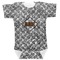 Diamond Plate Baby Bodysuit (Personalized)