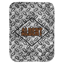 Diamond Plate Baby Swaddling Blanket (Personalized)