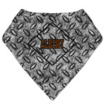 Diamond Plate Bandana Bib (Personalized)