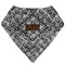 Diamond Plate Bandana Bib (Personalized)